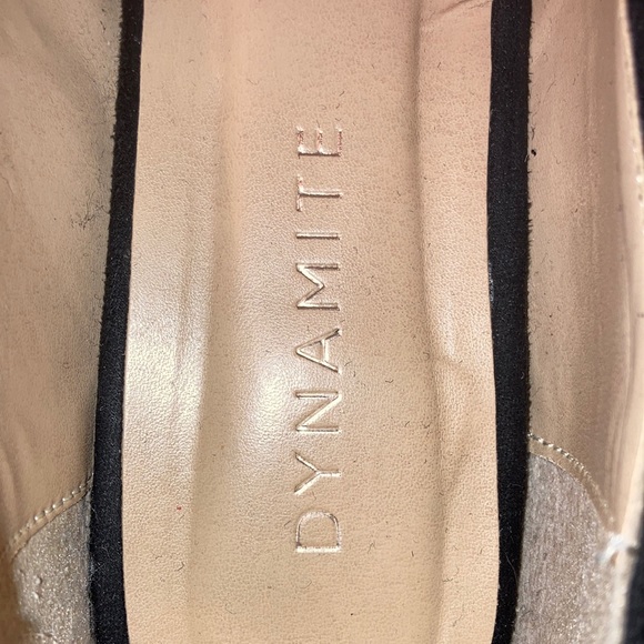 💥SOLD💥⚡️Dynamite⚡️ loafer shoes. Size 37 (7). - Picture 2 of 3